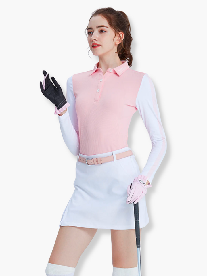 Pakaian golf kontras ch008
