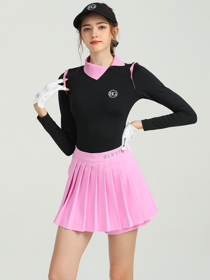 Contrast color golf wear ch016
