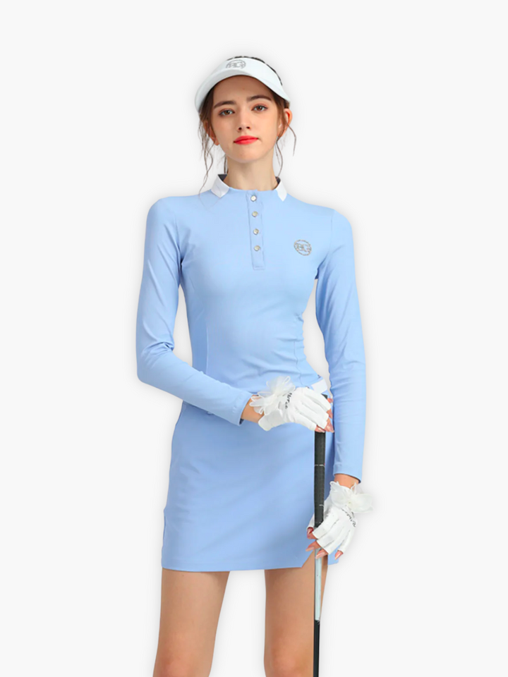 Semua Pakaian Golf Biru Laut ch022