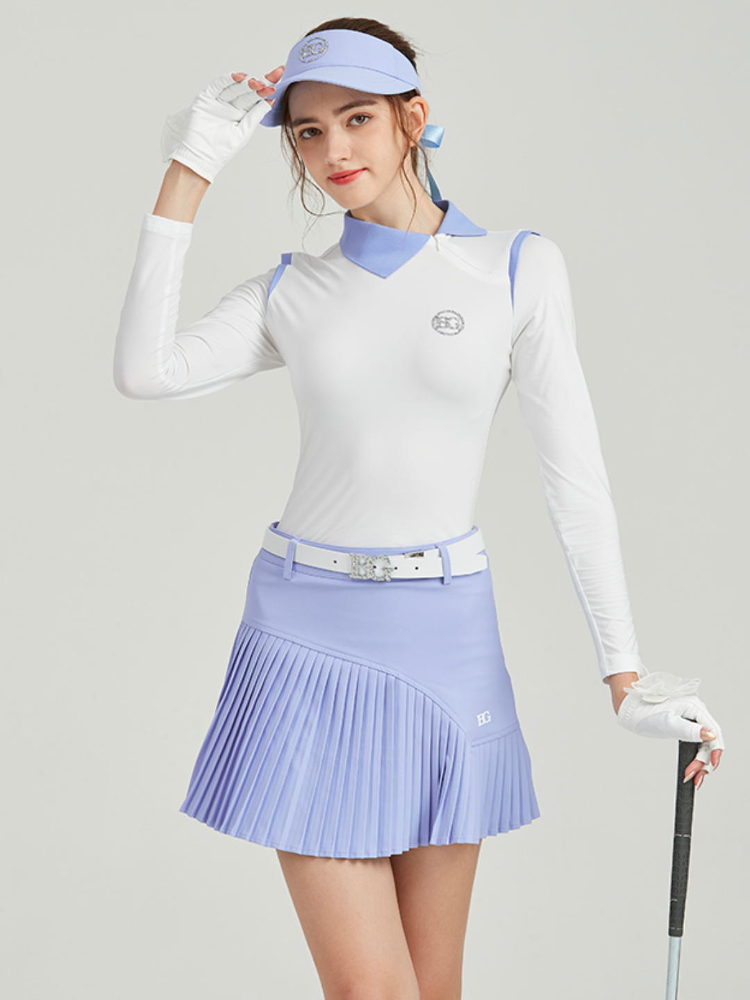 Pakaian Golf Warna Kontras ch016