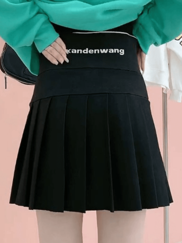 ハイウエストプリーツスカート ch143 - Chamule