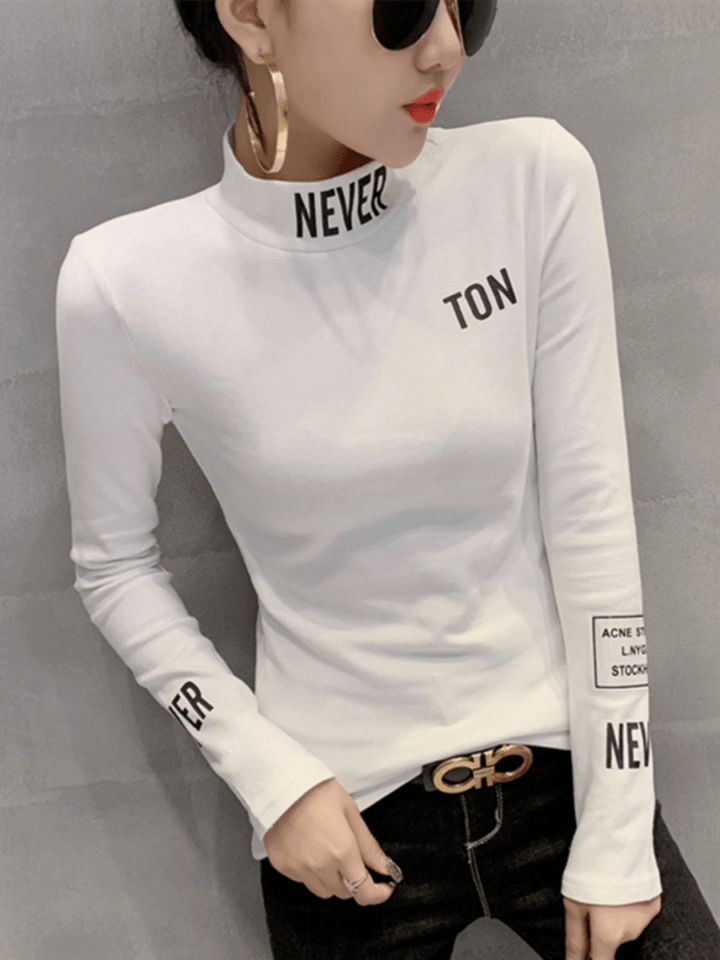 マッチスリム裏起毛トップス ch182 - Chamule