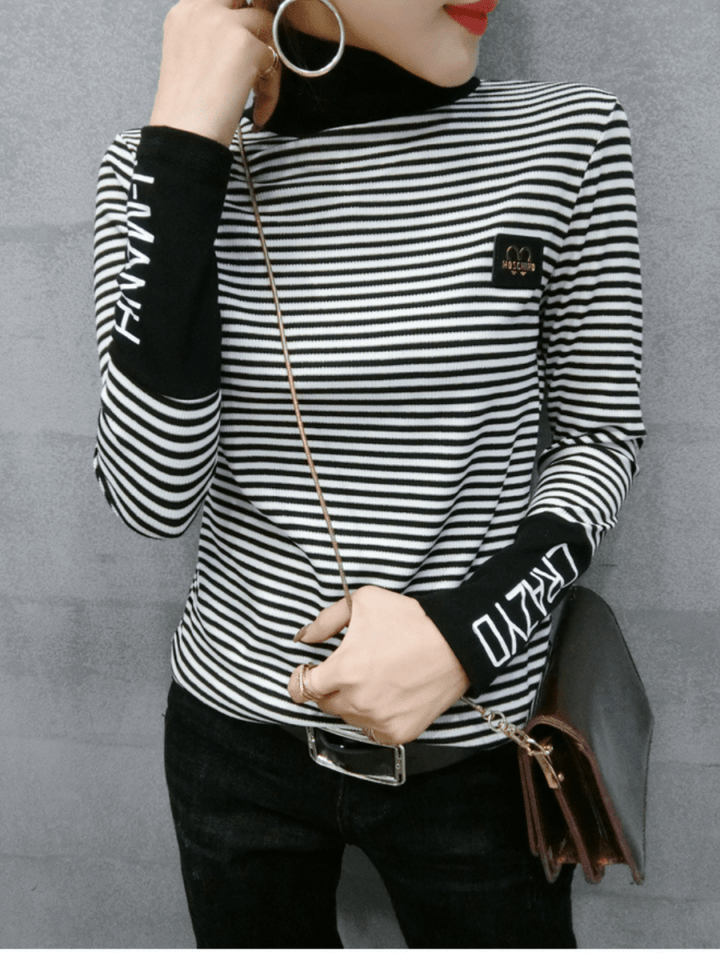 タイトトレンドボーダートップス ch190 - Chamule